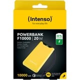 Intenso F10000 Yellow, 7332039, Powerbank Jaune