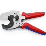 KNIPEX 90 25 40, Coupe-tube Rouge/Bleu