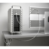 Kensington Kit de sécurité pour Mac Pro et Pro Display XDR Argent, 2,44 m, Kensington, Clé, Acier au carbone, Argent
