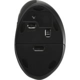 Kensington Souris sans fil Pro Fit® Ergo pour gauchers Noir, Gauche, 1600 DPI, Noir