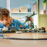 LEGO Attaque contre le train de police de la ville, Jouets de construction Jeu de construction, 7 an(s), Plastique, 1313 pièce(s), 2,7 kg