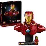 LEGO Marvel - Buste Iron Man MK4, Jouets de construction 76327