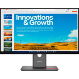 Lenovo ThinkVision P24QD-40 Moniteur 23.8" Noir, 1x DisplayPort, 1x HDMI, 2x USB-C, 4x USB-A, 1x RJ-45, 120 Hz, 60,5 cm (23.8"), 2560 x 1440 pixels, Quad HD, LCD, 6 ms, Noir