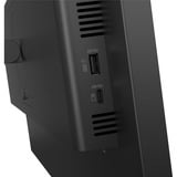 Lenovo ThinkVision P24QD-40 Moniteur 23.8" Noir, 1x DisplayPort, 1x HDMI, 2x USB-C, 4x USB-A, 1x RJ-45, 120 Hz, 60,5 cm (23.8"), 2560 x 1440 pixels, Quad HD, LCD, 6 ms, Noir