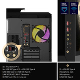 MSI 00B92111-285, PC gaming Noir/transparent