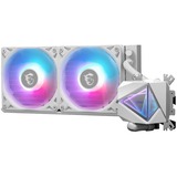 MSI MAG CoreLiquid I240 Blanc, Watercooling Blanc, Kit de refroidissement du liquide, 12 cm, Blanc