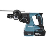 Makita Marteau combiné sans fil DHR243JWX2, 18 Volts, Marteau piqueur Bleu/Noir