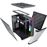 Montech KING 95 boîtier midi tower Noir | 2x USB-A | 1x USB-C | RGB | Verre Trempé