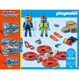PLAYMOBIL City Action - Secouriste et drone, Jouets de construction 70143