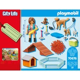 PLAYMOBIL City Life - Set cadeau "Educatrice et chiens", Jouets de construction 70676