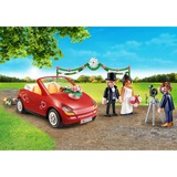 PLAYMOBIL City Life - Starterpack Couple de mariés avec photographe et voiture, Jouets de construction 71077