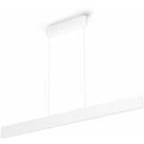 Philips Hue Suspension Ensis, Lumière LED Blanc, Philips Hue White and Color ambiance Suspension Ensis, Eclairage intelligent par suspension, Blanc, Bluetooth, LED intégrée, Ampoule(s) non remplaçable(s), Blanc