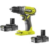 Ryobi ONE+ Perceuse-visseuse sans fil R18DD2-220S, 18Volt, Perceuse/visseuse Vert/Noir