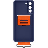 SAMSUNG EF-GG990TNEGWW accessoire d'étui de téléphone mobile, Housse/Étui smartphone Bleu foncé/Orange, Grip, Marine, Orange, Silicone, Samsung, Galaxy S21 FE