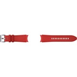 SAMSUNG ET-SHR89L Bande Rouge Cuir, Bracelet-montre Rouge, Bande, Smartwatch, Rouge, Samsung, Galaxy Watch4, Cuir