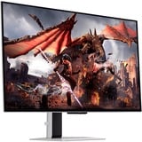 Samsung G80SD écran plat de PC 81,3 cm (32") 3840 x 2160 pixels 4K Ultra HD OLED Argent Moniteur gaming Argent, 1x DisplayPort, 2x HDMI, 2x USB-A, 240 Hz, 81,3 cm (32"), 3840 x 2160 pixels, 4K Ultra HD, OLED, 0,03 ms, Argent