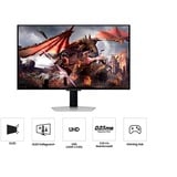Samsung G80SD écran plat de PC 81,3 cm (32") 3840 x 2160 pixels 4K Ultra HD OLED Argent Moniteur gaming Argent, 1x DisplayPort, 2x HDMI, 2x USB-A, 240 Hz, 81,3 cm (32"), 3840 x 2160 pixels, 4K Ultra HD, OLED, 0,03 ms, Argent