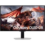 Samsung G80SD écran plat de PC 81,3 cm (32") 3840 x 2160 pixels 4K Ultra HD OLED Argent Moniteur gaming Argent, 1x DisplayPort, 2x HDMI, 2x USB-A, 240 Hz, 81,3 cm (32"), 3840 x 2160 pixels, 4K Ultra HD, OLED, 0,03 ms, Argent