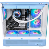 Thermaltake CT140 ARGB Sync PC Cooling Fan Hydrangea Blue ventilateurs de boîtier Bleu clair, 2 pièces, 140 x 140 x 25 mm, PWM