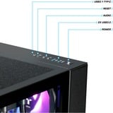 Thermaltake FTW RTX 5080 Black, PC gaming Noir/transparent