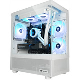 Thermaltake PC-000110-DE, PC gaming Blanc/transparent
