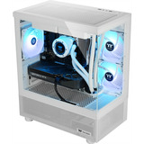 Thermaltake PC-000110-DE, PC gaming Blanc/transparent