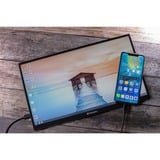 Verbatim 49592 écran plat de PC 39,6 cm (15.6") 1920 x 1080 pixels Full HD LCD Écran tactile Noir Moniteur Noir, 1x HDMI, 2x USB-C, 1x USB-A, 39,6 cm (15.6"), 1920 x 1080 pixels, Full HD, LCD, 6 ms, Noir