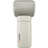 Verbatim Cool 'n' Go Aqua Breeze, Ventilateur Blanc/Argent