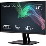 ViewSonic VP56 écran plat de PC 81,3 cm (32") 3840 x 2160 pixels 4K Ultra HD LED Noir 31.5" Moniteur Noir (Mat), 1x DisplayPort, 2x HDMI, 1x USB-C, 2x USB-A, 81,3 cm (32"), 3840 x 2160 pixels, 4K Ultra HD, LED, 5 ms, Noir