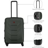 Wenger Prymo Medium, valise coque, Valise à roulettes Anthracite