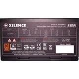Xilence Performance A+ III, 850 Watt alimentation  Noir/Rouge, 850 W, 200 - 240 V, 50/60 Hz, 6.3 A, Actif, 20 A