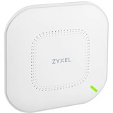 Zyxel NWA210AX 2975 Mbit/s Blanc Connexion Ethernet, supportant l'alimentation via ce port (PoE), Point d'accès 2,4 GHz, 5 GHz, 2975 Mbit/s, 802.1x RADIUS, EAP, SNMP, WEP, WPA, WPA2-Enterprise, WPA2-PSK, WPA3, 10,100,1000,2500 Mbit/s