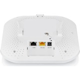 Zyxel NWA210AX 2975 Mbit/s Blanc Connexion Ethernet, supportant l'alimentation via ce port (PoE), Point d'accès 2,4 GHz, 5 GHz, 2975 Mbit/s, 802.1x RADIUS, EAP, SNMP, WEP, WPA, WPA2-Enterprise, WPA2-PSK, WPA3, 10,100,1000,2500 Mbit/s