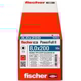 fischer Vis à bois PowerFull II 8,0x200 ZK TX VG 