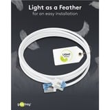 goobay 74340, Câble Blanc