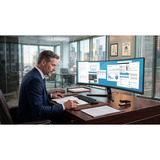 iiyama ProLite XCB4994DQSU-B1 49" Moniteur UltraWide incurvé Noir (Mat), 2x DisplayPort, 2x HDMI, 2x USB-C, 2x USB-A, 120 Hz