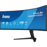 iiyama ProLite XCB4994DQSU-B1 49" Moniteur UltraWide incurvé  Noir (Mat)