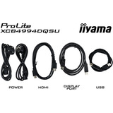 iiyama ProLite XCB4994DQSU-B1 49" Moniteur UltraWide incurvé  Noir (Mat)