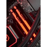 ALTERNATE Custom PC Series • Red Hero Elements Gaming-PC, PC gaming Noir/transparent
