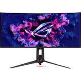 ASUS ROG Swift OLED PG34WCDN 34" Moniteur UltraWide gaming incurvé Noir, 1x DisplayPort, 2x HDMI, 1x USB-C, 3x USB-A, 360 Hz, 86,4 cm (34"), 3440 x 1440 pixels, Wide Quad HD, QD-OLED, 0,03 ms, Noir