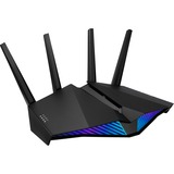 ASUS RT-AX82U routeur sans fil Gigabit Ethernet Bi-bande (2,4 GHz / 5 GHz) 4G Noir Wi-Fi 6 (802.11ax), Bi-bande (2,4 GHz / 5 GHz), Ethernet/LAN, 4G, Noir, Routeur