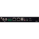 ATEN 1 Commutateur KVM DisplayPort 4K à un port sur IP accès de partage local/distant, Switch KVM 4096 x 2160 pixels, Ethernet/LAN, 4K Ultra HD, 9,76 W, Noir