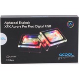 Alphacool Eisblock XPX Pro Aurora Light - Acryl, Refroidisseur CPU Transparent