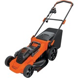 BLACK+DECKER Tondeuse à gazon Orange/Noir