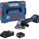 Bosch Meuleuse d'angle sans fil GWS 18V-8 Professional, 18Volt Bleu/Noir