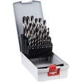 Bosch Packs de forets HSS PointTeQ, Jeu de mèches de perceuse Perceuse, Foret hélicoïdal, Rotation vers la droite, Fonte, Acier, 135°, Acier rapide