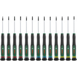 Bosch Set de tournevis de précision, 13 pièces Vert/Noir