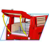 COBI COBI-24361, Jouets de construction Rouge/Blanc