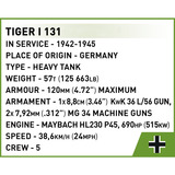 COBI Tiger I 131, Jouets de construction 