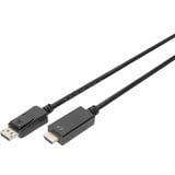 Digitus Câble adaptateur DisplayPort > HDMI 4K Noir